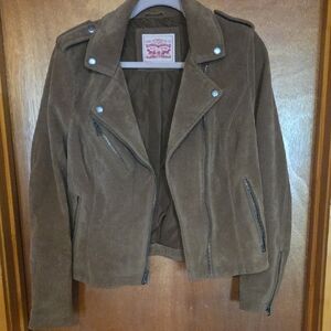 Levi's Brown Faux Suede Jacket
